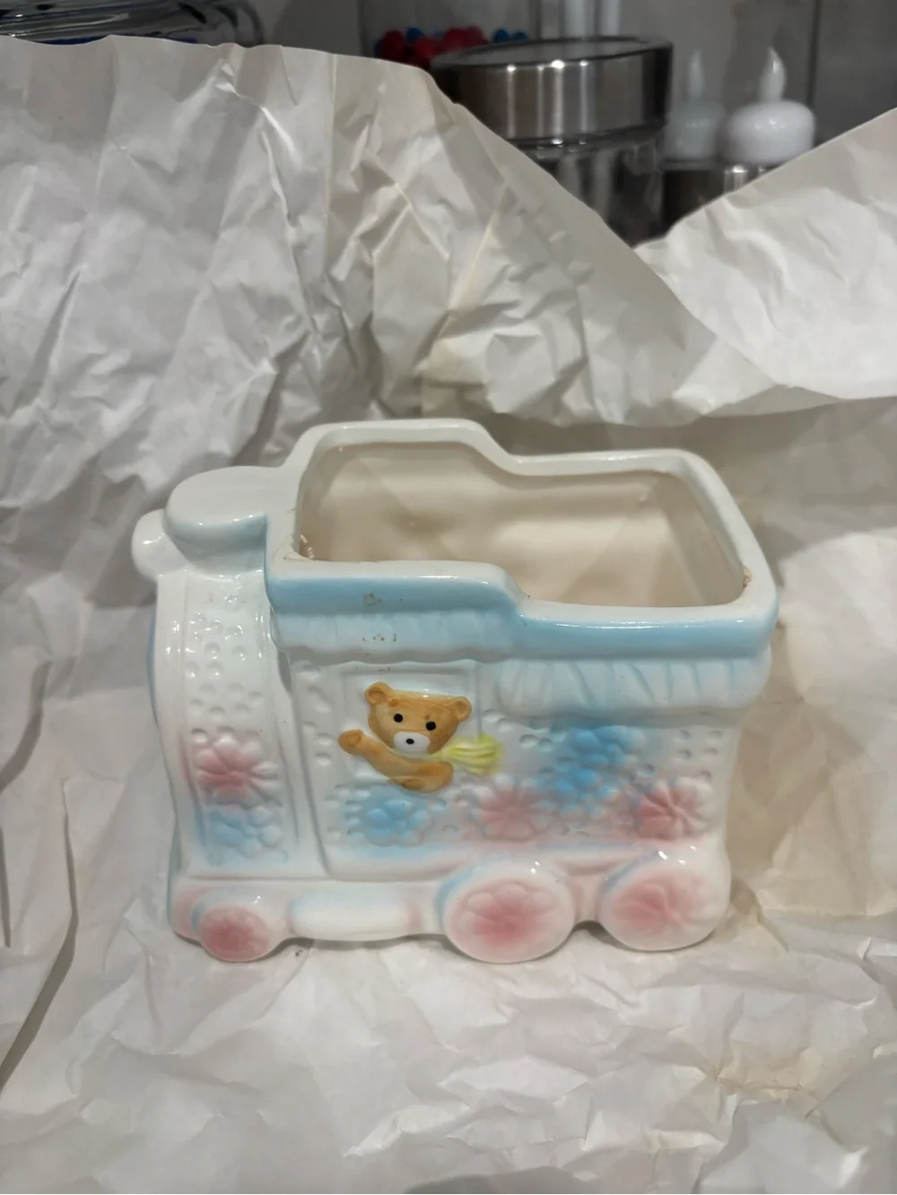 Vintage Ceramic Baby Vase